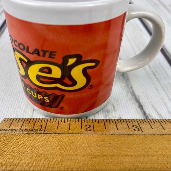 Reece's Peanut Butter Cup mini coffee mug, Hershey Foods advertising collectible - Picture 5 of 7